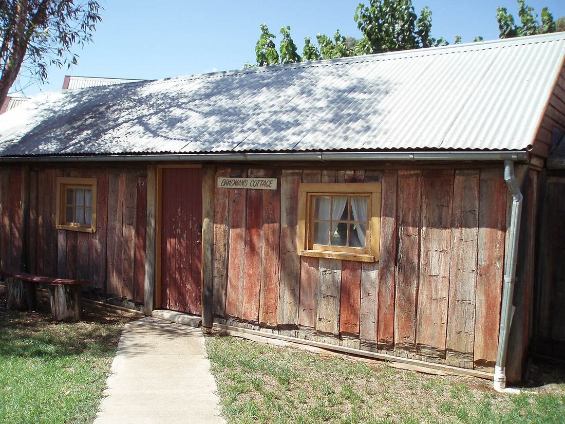 A rural museum cottage at Temora, New South Wales