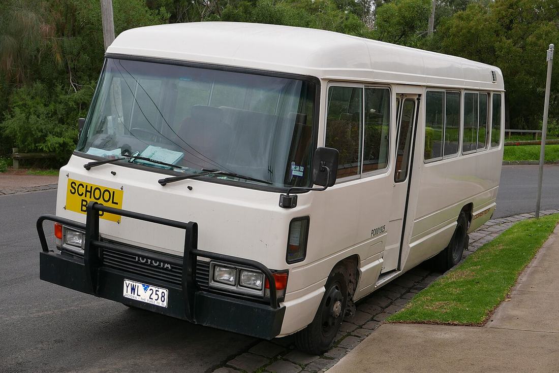 A community school bus in Sydney