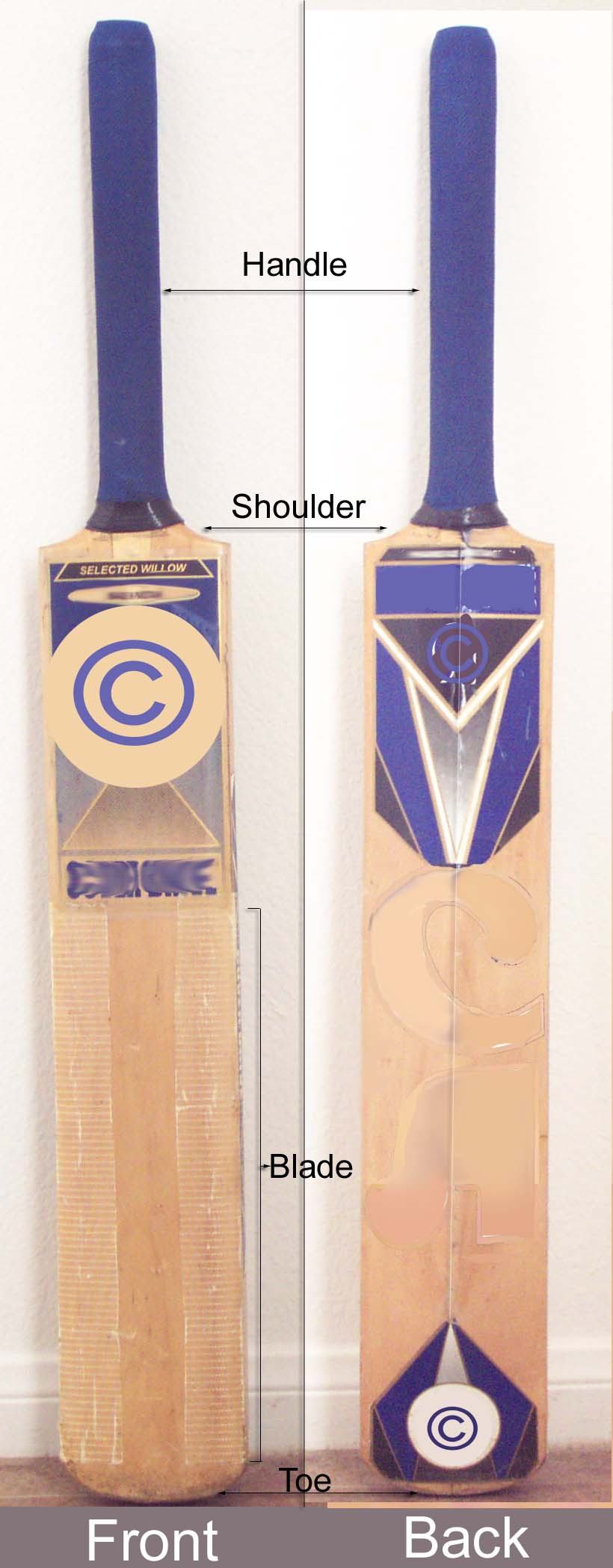 A cricket bat